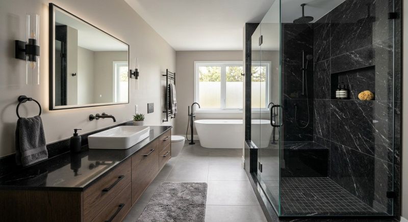 Granite Shower Installation in Lee County, FL